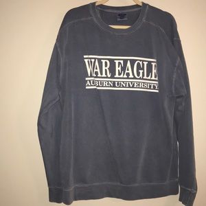 Blue War Eagle sweatshirt - Comfort color brand